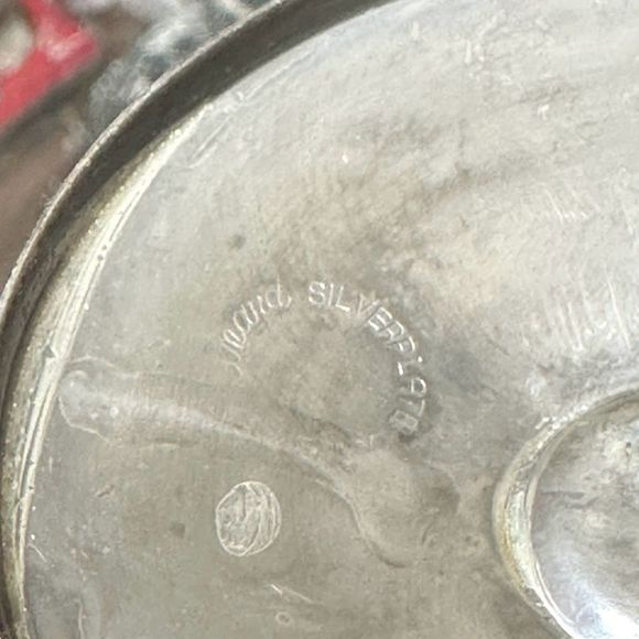 Antique-Vintage Leonard Silverplate Wine Cups Set of 2 - Picture 2 of 9